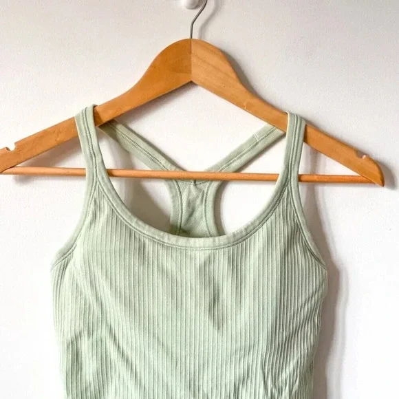 Lululemon Ebb To Street Tank II Arctic Mint Green Size 6 - Picture 5 of 7